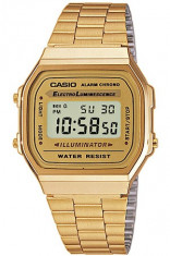 Ceas CASIO VINTAGE GENT GOLD A168WG-9E foto