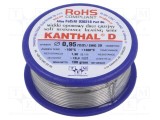 Fir rezistență KANTHAL 1,9&Omega;/m 1300&deg;C 0,95mm 0,1kg 20SWG