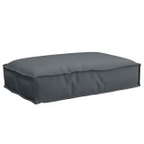 vidaXL Pernă pentru șezut din paleți Antracit 60 x 40 x 8 cm