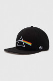 American Needle șapcă de baseball din bumbac Pink Floyd culoarea negru, cu imprimeu