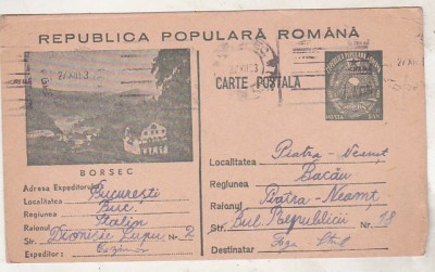 bnk cp Borsec - Vedere - circulata - marca fixa foto