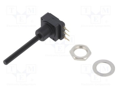 Poten&amp;Aring;&amp;pound;iometru axial 10k&amp;Icirc;&amp;copy; 200mW THT 4mm PIHER foto