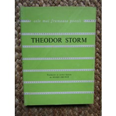 Poezii &ndash; Theodor Storm - CARTONATA