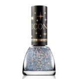 Lac de unghii Icon Glitter Revers Blue