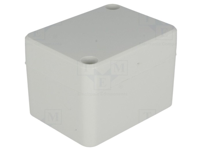 Carcasă universală ABS gri IP67