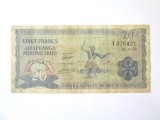 Rara! Burundi 20 Francs 1970,bancnota din imagini la cel mai mic pret