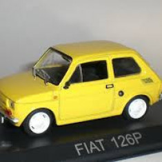 Macheta auto Fiat 126p - Masini de Legenda RO, 1:43 Deagostini