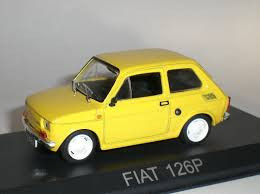 Macheta auto Fiat 126p - Masini de Legenda RO, 1:43 Deagostini foto