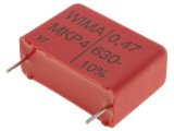 Condensator Polipropilenă 470nF THT 10%