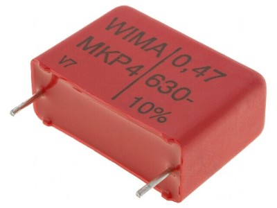 Condensator Polipropilenă 470nF THT 10% foto