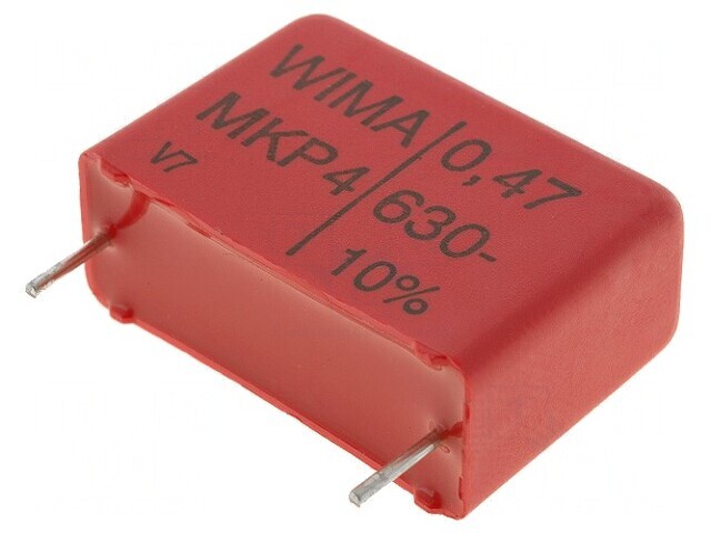 Condensator Polipropilenă 470nF THT 10%