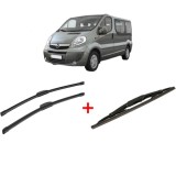 Cumpara ieftin Set 3 stergatoare OPEL VIVARO A Bus (X83) 2001 - 2014, pentru parbriz si luneta, Bosch Twin