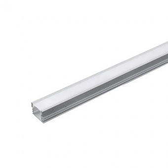 PROFIL ALUMINIU PENTRU BANDA LED 2M 17.4MM X 12.1MM MAT foto