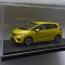 Macheta Honda FIT Hybrid mk3 2014 galben (Honda Jazz) - Ebbro 1/43