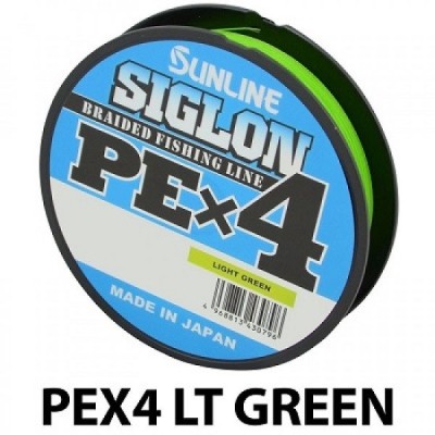 Fir Textil Sunline Siglon PE x4 Light Green 5LB 0.094mm foto