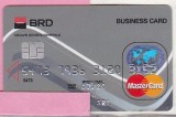 bnk crc Card bancar BRD Mastercard Business - expirat