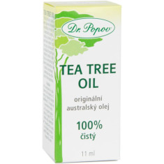 Dr. Popov Tea Tree Oil 100% ulei din arbore de ceai, presat la rece cu efect antiseptic 11 ml