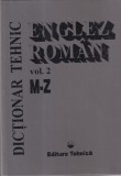 Dictionar tehnic englez-roman, volumul 2: M-Z (1996)