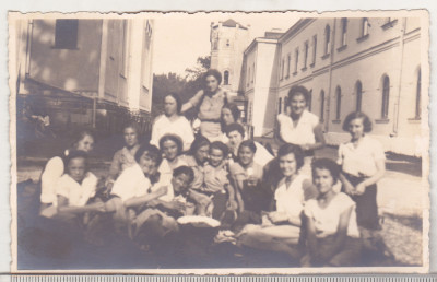 bnk foto Cercetasele Romaniei - 1930 - la manastirea Bistrita foto