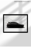 Poster Canvas cu Mașină Sport &ndash; Print Ne&icirc;nramat - Pasionați Auto - 1397 A45 S AMG 2020 W177 - Black | A3 (29.7 x 42 cm)