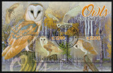 Timbre Malawi 2022: Bufnite (5) - Colita Noua, Tema Fauna, Colectie Straine, Posta Aeriana, Serie Completa, Emisiune Filatelica