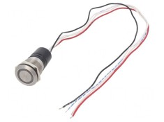 Comutator anti-vandalism 2 poziții SPST-NO 0,05A 24V DC IP66