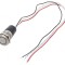 Comutator anti-vandalism 2 poziții SPST-NO 0,05A 24V DC IP66