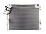 Condensator AC Toyota Sequoia 2022 4.6 V8, 5.7 V8, Tundra 2021 4.0 V6, 4.6 V8, 4.7 V8, 5.7 V8; dimensiuni [mm]: 665x565x16, uscator integrat, iesire