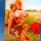 8472-Nagy M. Arad-Femeie cu 3 copii nud neterminat nesemnat.