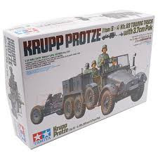 + Macheta 1/35 Tamiya 35259 - Krupp Protze + pak 36 + foto