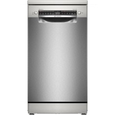 Masina de spalat vase Bosch SPS4EMI24E, 10 seturi, 6 programe, Home Connect, Silence Plus, Clasa C, 45 cm, Inox