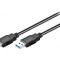 Cablu Cross-Over USB 3.0 A-A 1,8m