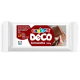 Lut Modelaj Terracotta Carioca Deco 500g - Lut Modelator Profesional, Uscare Aer, Joc Creativ, Artizanat