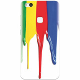 Husa silicon pentru Huawei P10 Lite, Dripping Colorful Paint