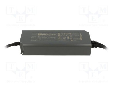 Alimentator pulsatoriu MEAN WELL 200W 24V IP67 pentru benzi LED foto