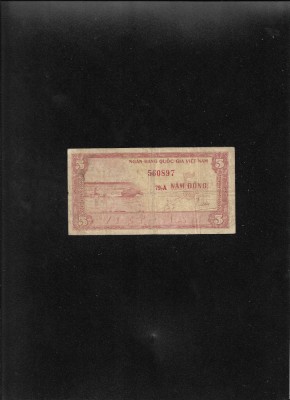 Vietnamul de Sud South Vietnam 1955 5 dong seria560897 foto