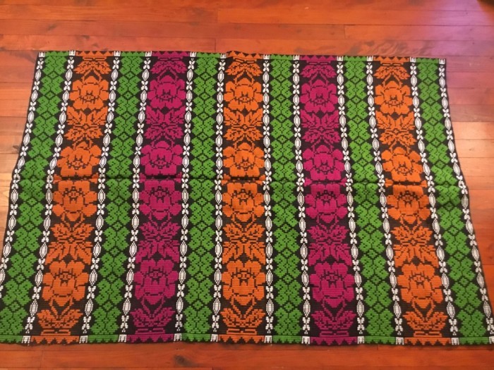 arta / traditie / rustic / design - Cuvertura , Macat , Scoarta , Patura taraneasca realizata manual la razboiul de tesut !