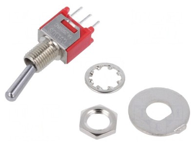 Comutator Basculant SPDT ON-ON 1A/250VAC 3A/28VDC foto