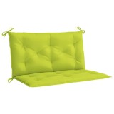 Cumpara ieftin Perna banca gradina, verde aprins 100x(50+50)x7cm textil oxford