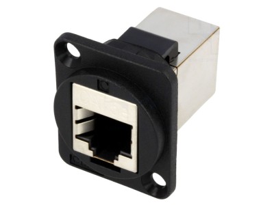 Adaptor FT Cat 5e ecranat 8p8c foto