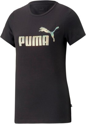 Tricou cu maneca scurta pentru femei PUMA ESS+ Nova Shine Tee, negru, marime S - OUTLET foto