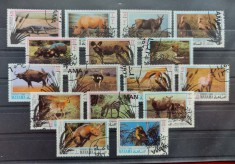 TS21 - Timbre serie Manama - Fauna
