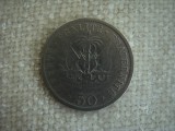 50 Centimes 1908 - HAITI, America Centrala si de Sud