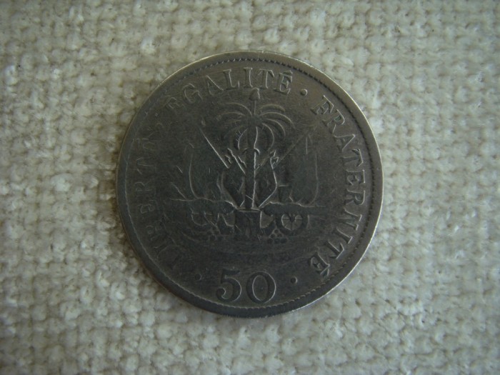 50 Centimes 1908 - HAITI