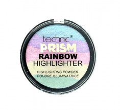 Paleta Iluminatoare Multicolora TECHNIC Prism Rainbow Highlighter Powder 6g foto
