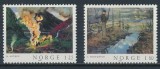 Norvegia 1980 - Pictura, arta, serie neuzata