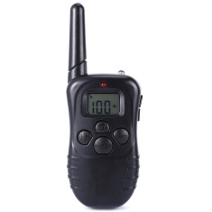 Set Zgarda electrica pentru dresaj canin FOXMAG24&reg;, raza 300m, ajustabila, Pet Training Collar LCD Display