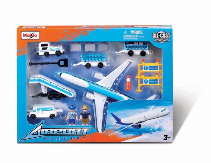 MAISTO SET AEROPORT AVION ALB