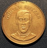 Moneda / Jeton Shell - 1969 - Gunter Netzer