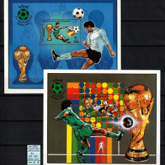 Timbre Libia, 1982 | Campionatul Mondial de Fotbal Spania 1982 | MNH | aph